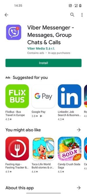 Select Install