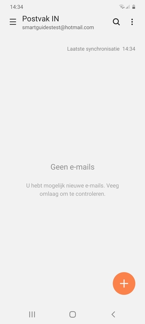 Uw Hotmail is klaar voor gebruik