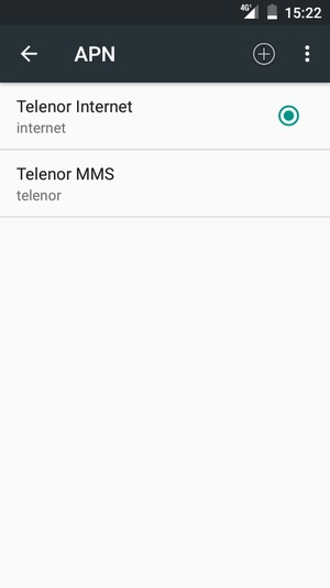 Seleziona il tasto Menu