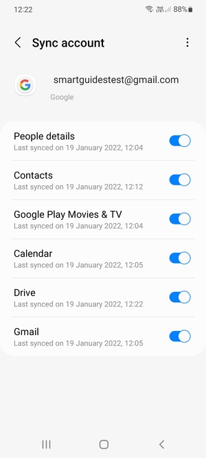 Select the Menu button