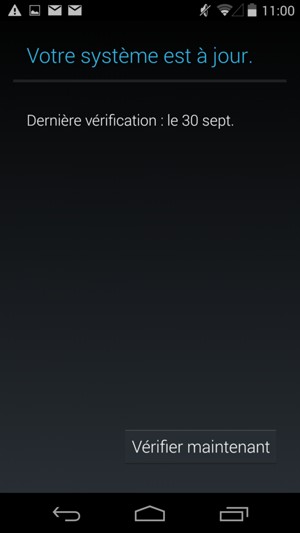 Sélectionnez Verifier maintenant