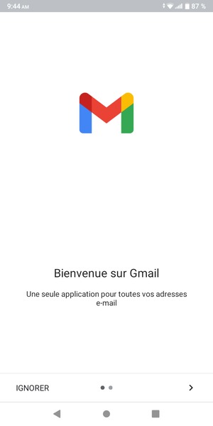 Sélectionnez SUIVANT