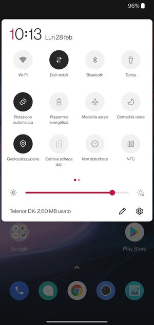 Disattiva Geolocalizzazione