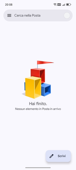 Il tuo Gmail è pronto per l'uso
