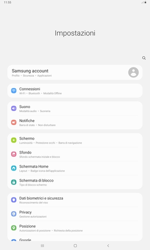 Seleziona Connessioni