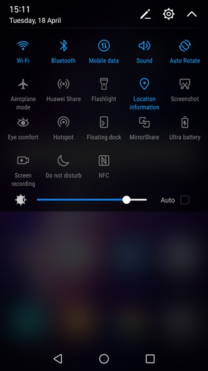 Turn off Wi-Fi and Bluetooth