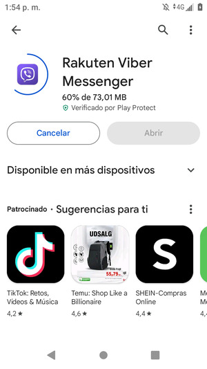 Espere a que el proceso de instalación finalice
