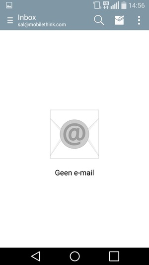 Uw account is klaar voor gebruik