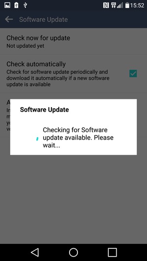 Wait for the search to finish