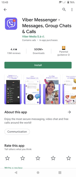 Select Install