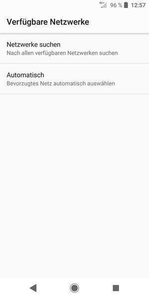 Wählen Sie Netzwerke suchen