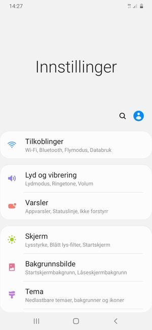 Velg Tilkoblinger