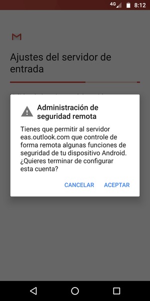 Seleccione ACEPTAR