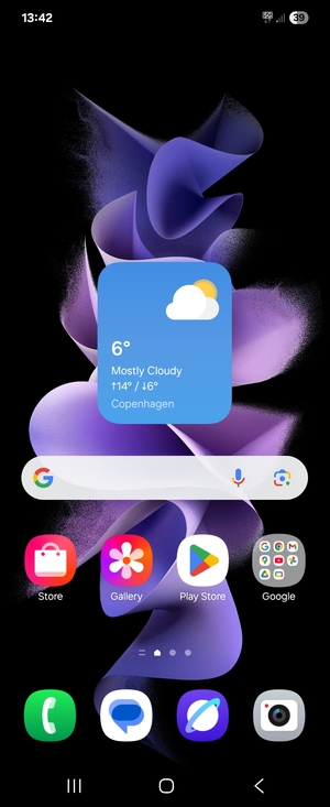 Swipe up