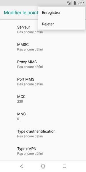 Sélectionnez Enregistrer
