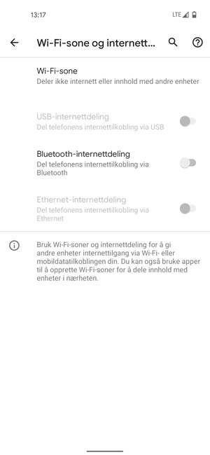 Velg Wi-Fi-sone