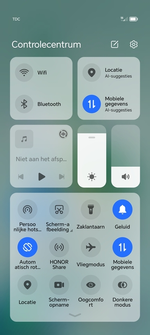 Pas helderheid aan op het vereiste niveau
