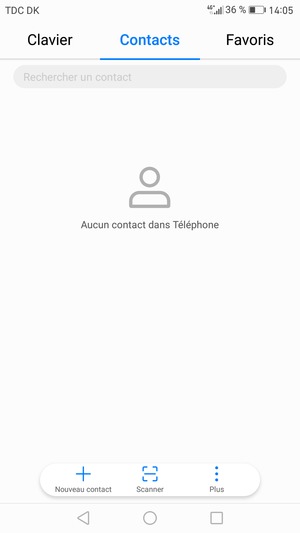Sélectionnez Plus