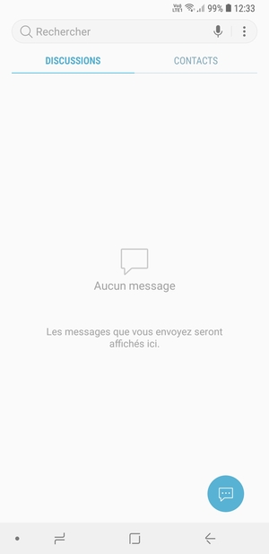 Sélectionnez le bouton du Menu