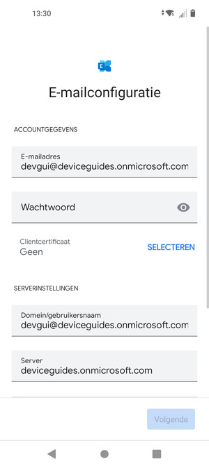 Voer uw wachtwoord in