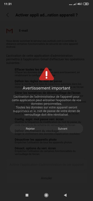 Sélectionnez Suivant