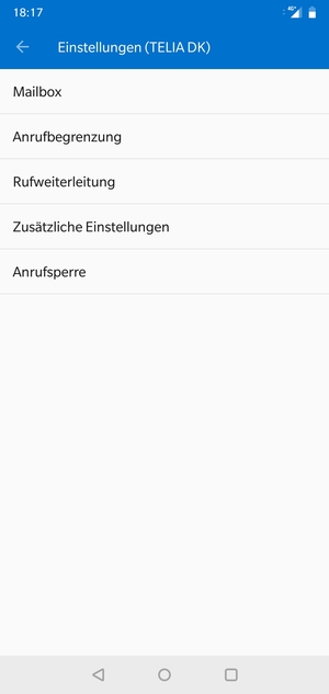 Wählen Sie Mailbox