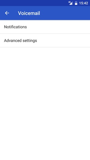 Select Advanced settings