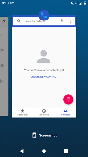 Swipe apps up to close them