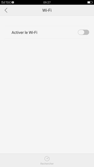 Activer le Activer le Wi-Fi