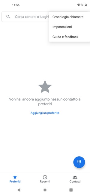 Seleziona Impostazioni