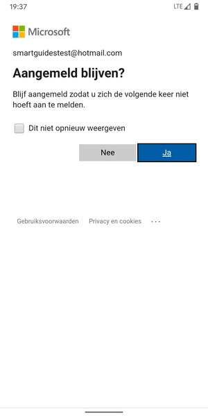 Selecteer uw voorkeursoptie