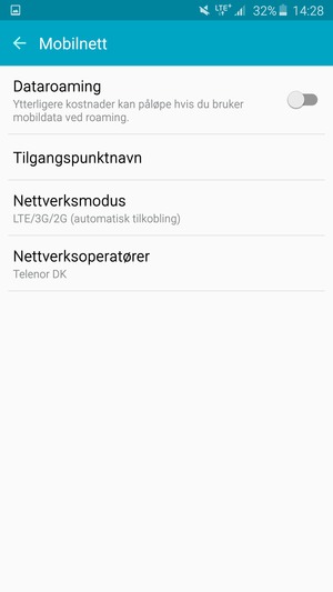 Velg Tilgangspunktnavn