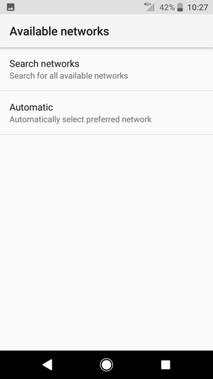 Select Search networks