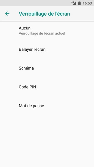 Sélectionnez Schéma