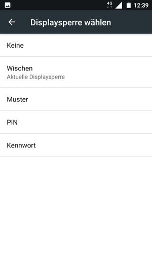 Wählen Sie Muster