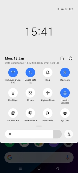 Turn off Wi-Fi and Bluetooth