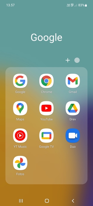Vælg Gmail
