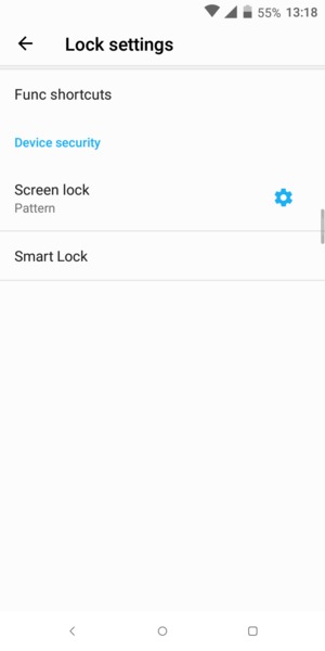 Your phone is now secure with a screen lock