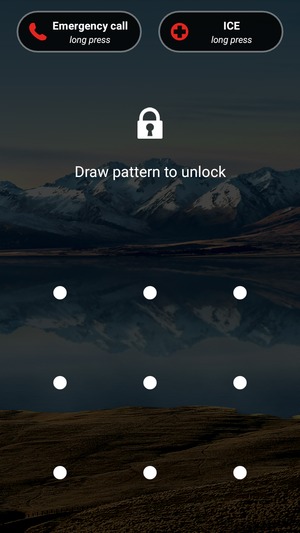 Your phone is now secure with a screen lock