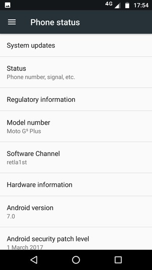 Select System updates
