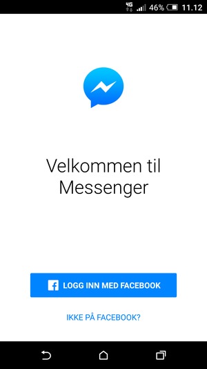 Applikasjonen er klar til bruk