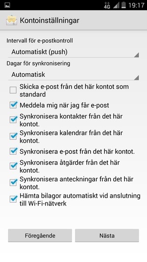 Välj Nästa