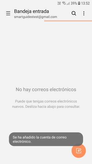 Su Gmail está listo para usar