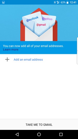 Select Add an email address