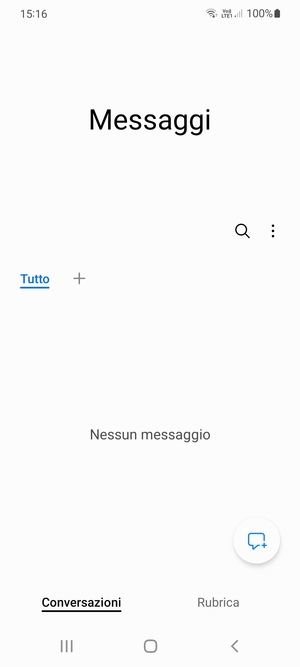 Seleziona il tasto Menu