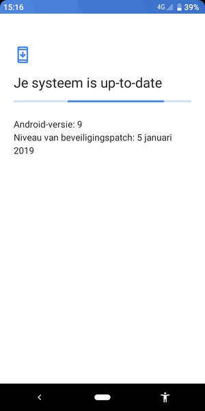 Wacht tot de zoekopdracht beëindigd is