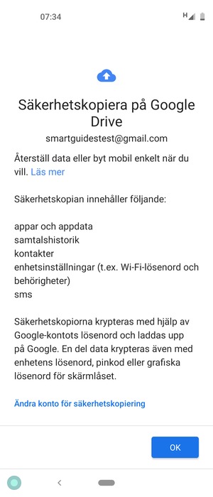 Välj OK