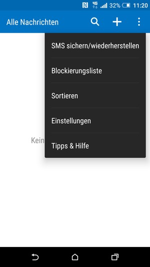 Wählen Sie Einstellungen