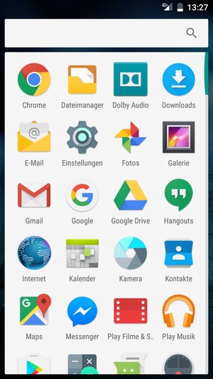 Wählen Sie Einstellungen