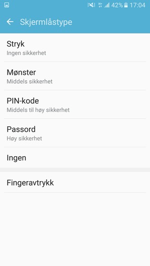 Velg Mønster